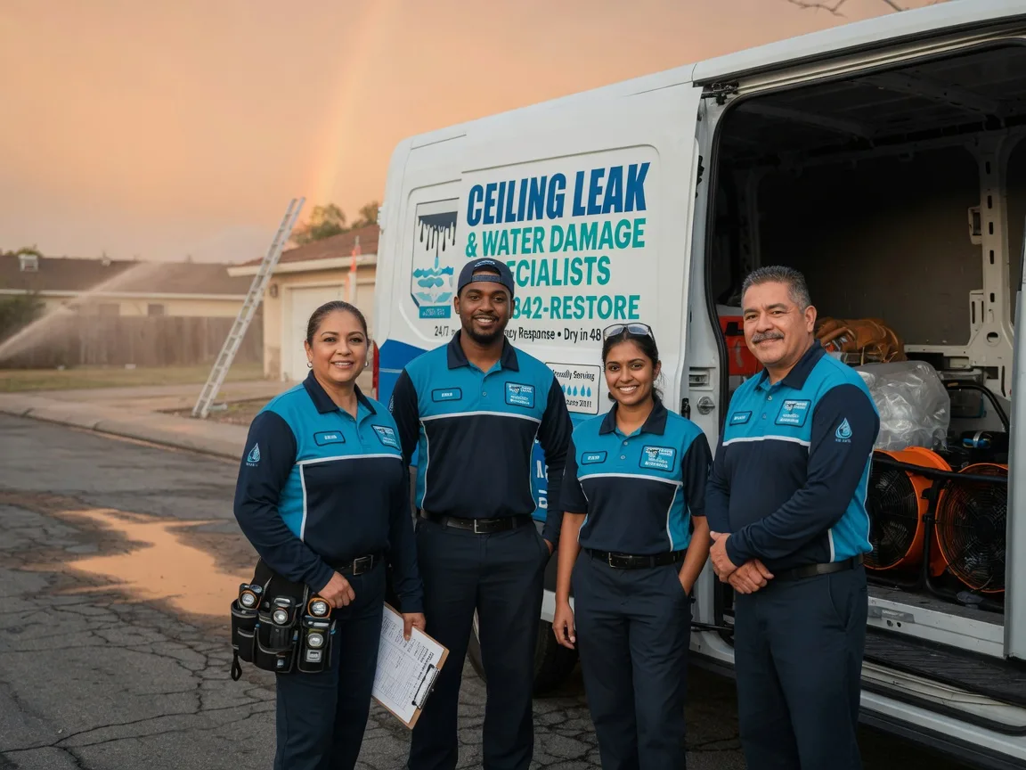 Ceiling Leak Cleanup company in Kopperl, TX